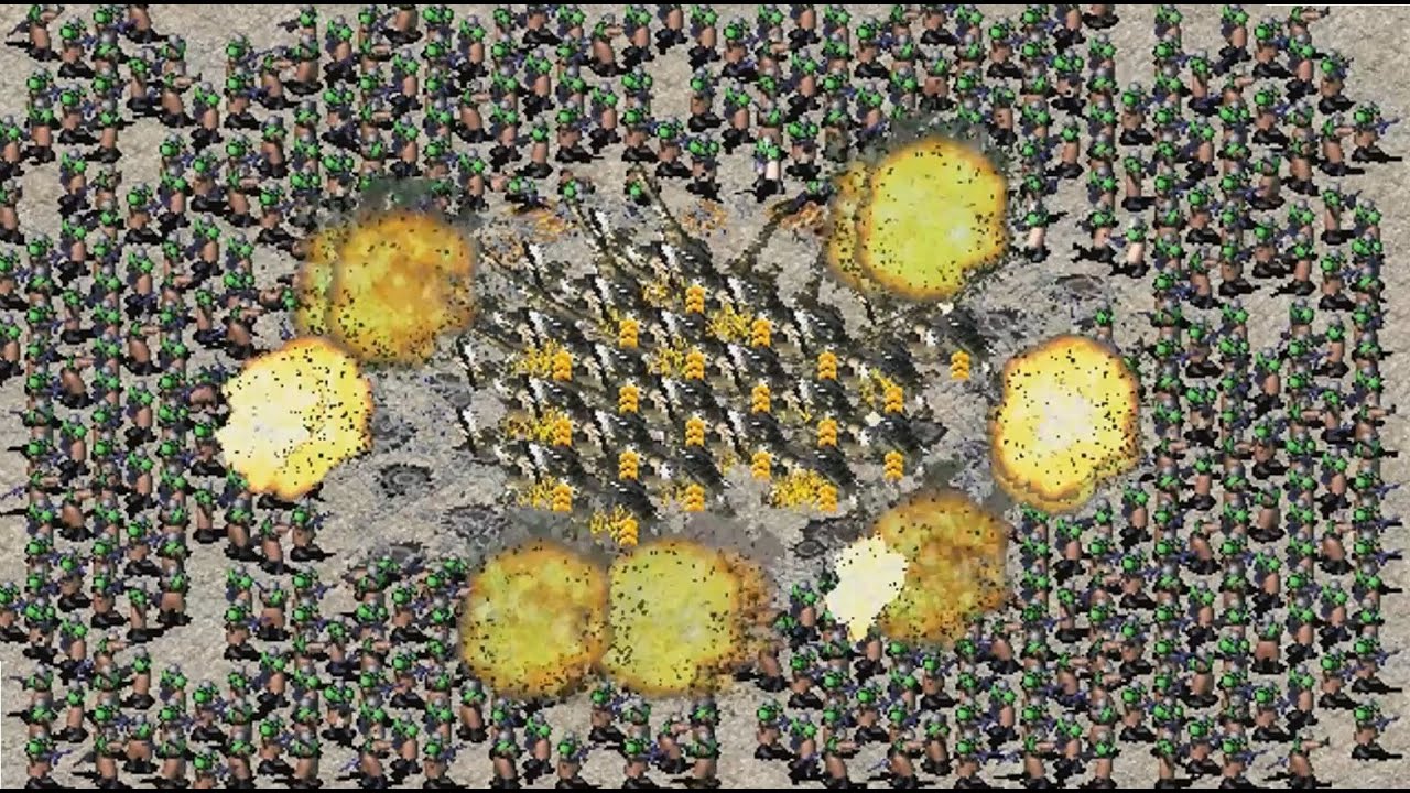 Making 20 Siege Choppers  *Angry* (Fully Upgraded): Red Alert 2