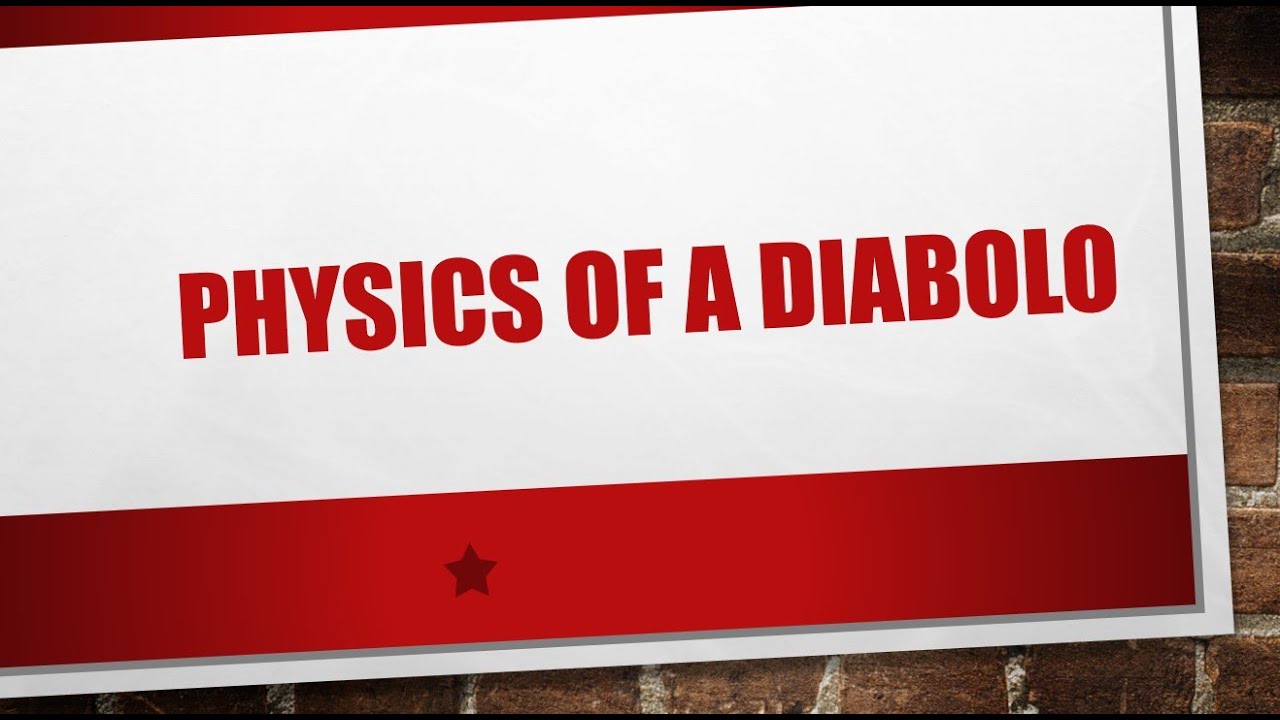 Physics of a Diabolo