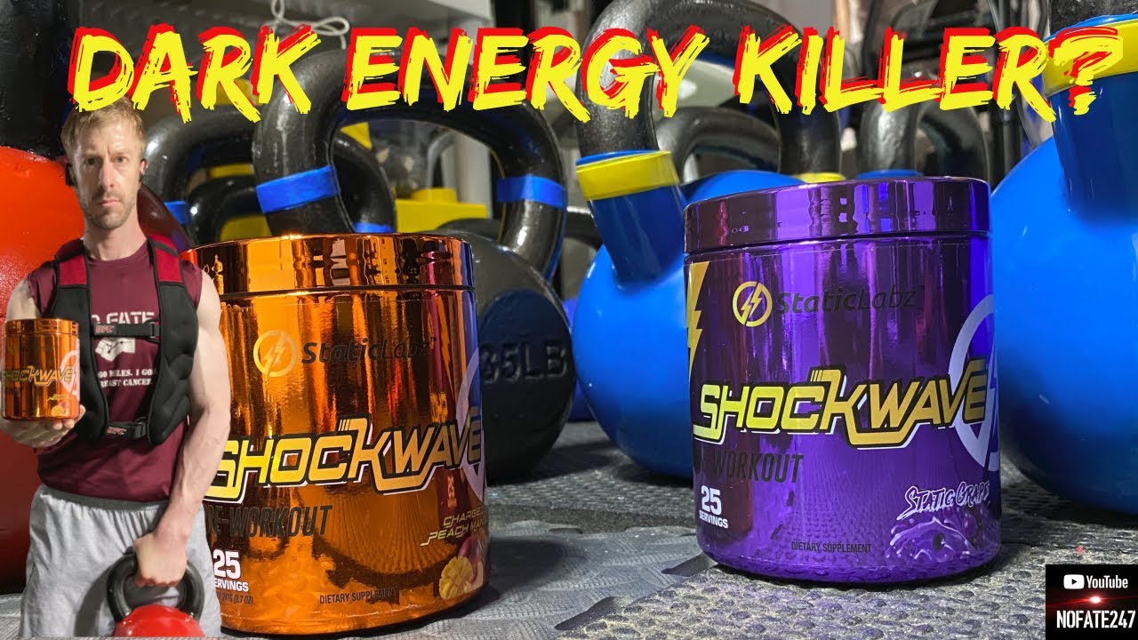 Your New Favorite Pre Workout |Better than Dark Energy | Static Labz Shockwave Extreme Pre Workout
