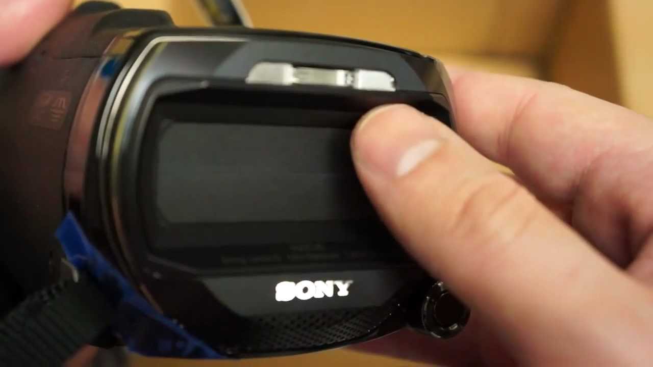 Sony HDR-TD10 3D Full HD Handycam Unboxing and first look