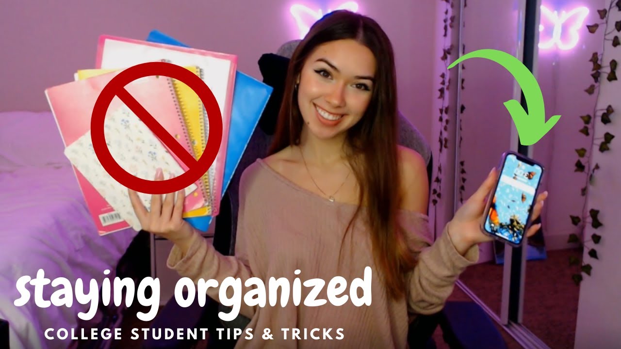 STAYING ORGANIZED ~ College Student Tips & Tricks (Google Calendar, Google Keep, Google Drive)