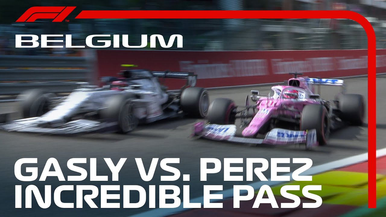 Pierre Gasly&rsquo;s Sensational Overtake Through Eau Rouge | 2020 Belgian Grand Prix