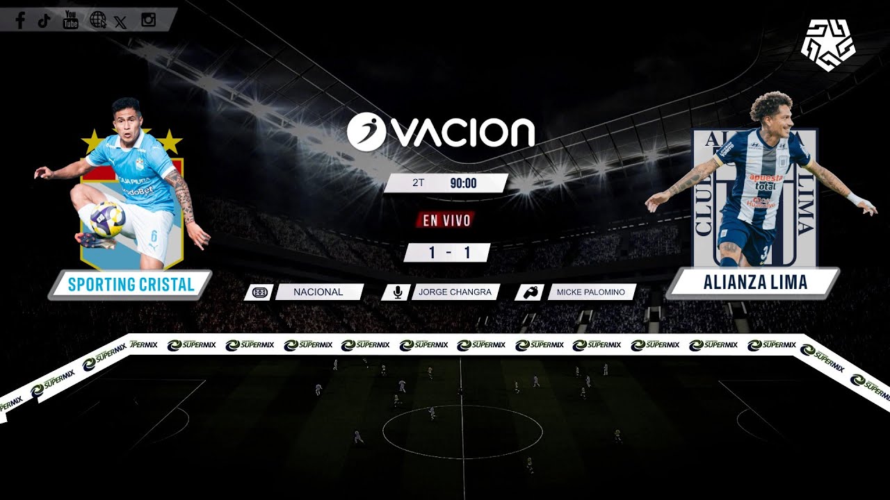 Sporting Cristal vs Alianza Lima por RADIO OVACION | LIGA 1 TE APUESTO | PLAY-OFFS/ IDA