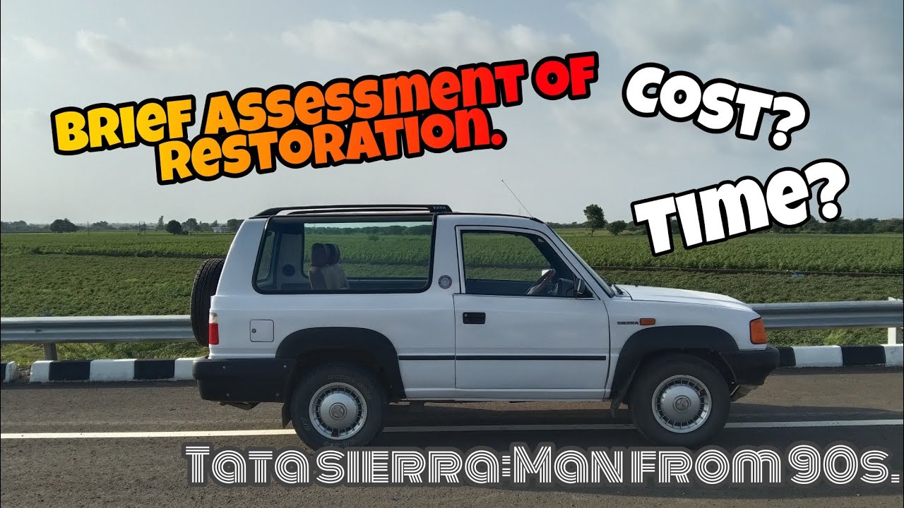 Tata sierra restoration: A brief discussion after completion.