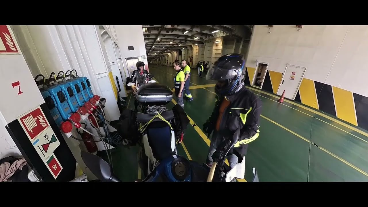 Retour de Mallorca . Fin de notre virée en moto sur l'ile de Majorque