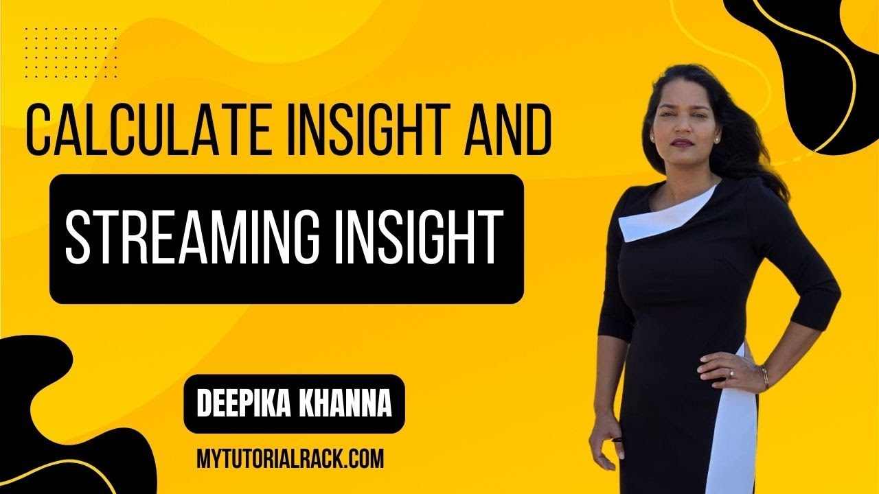 Calculated Insight and Streaming Insights