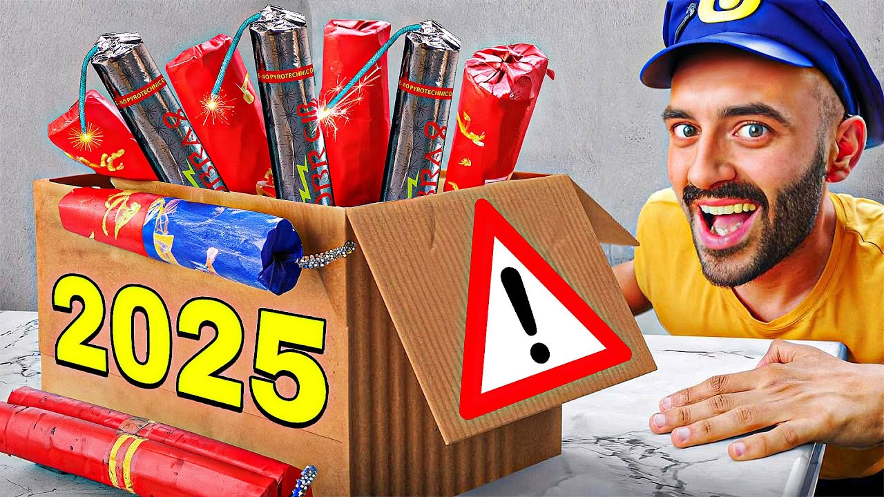 I Miei PETARDI POTENTI per CAPODANNO 2025 *Carico MINI THUNDER e LUPO* 📦 MEGA UNBOXING