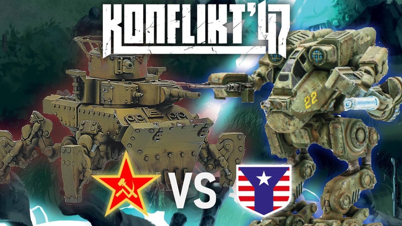 BEHIND ENEMY LINES... Soviets VS US Konflikt '47 2nd Ed 1500 Pt Battle Report #warlordgames