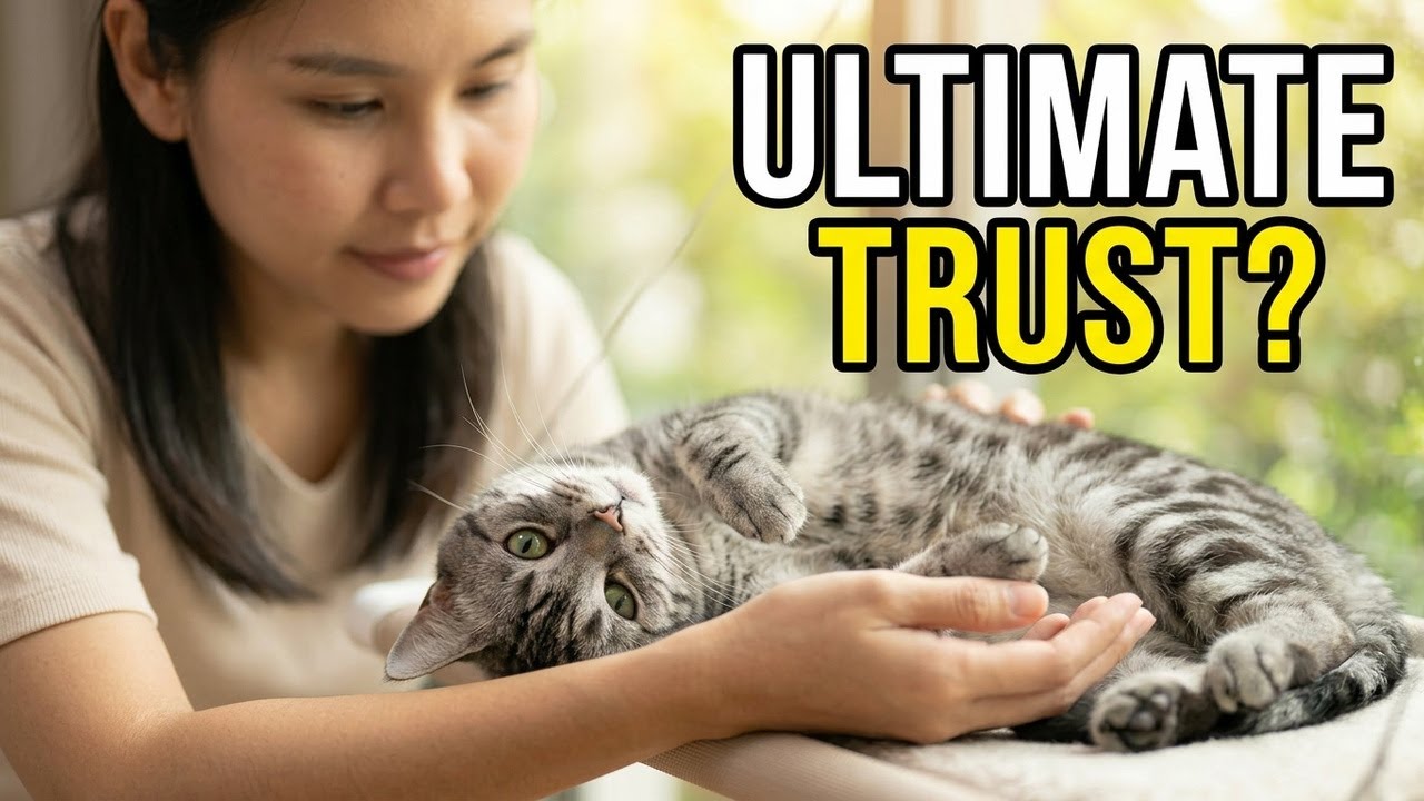 Your Cat Just Loves You? Or Signs Your Cat Trusts You COMPLETELY?