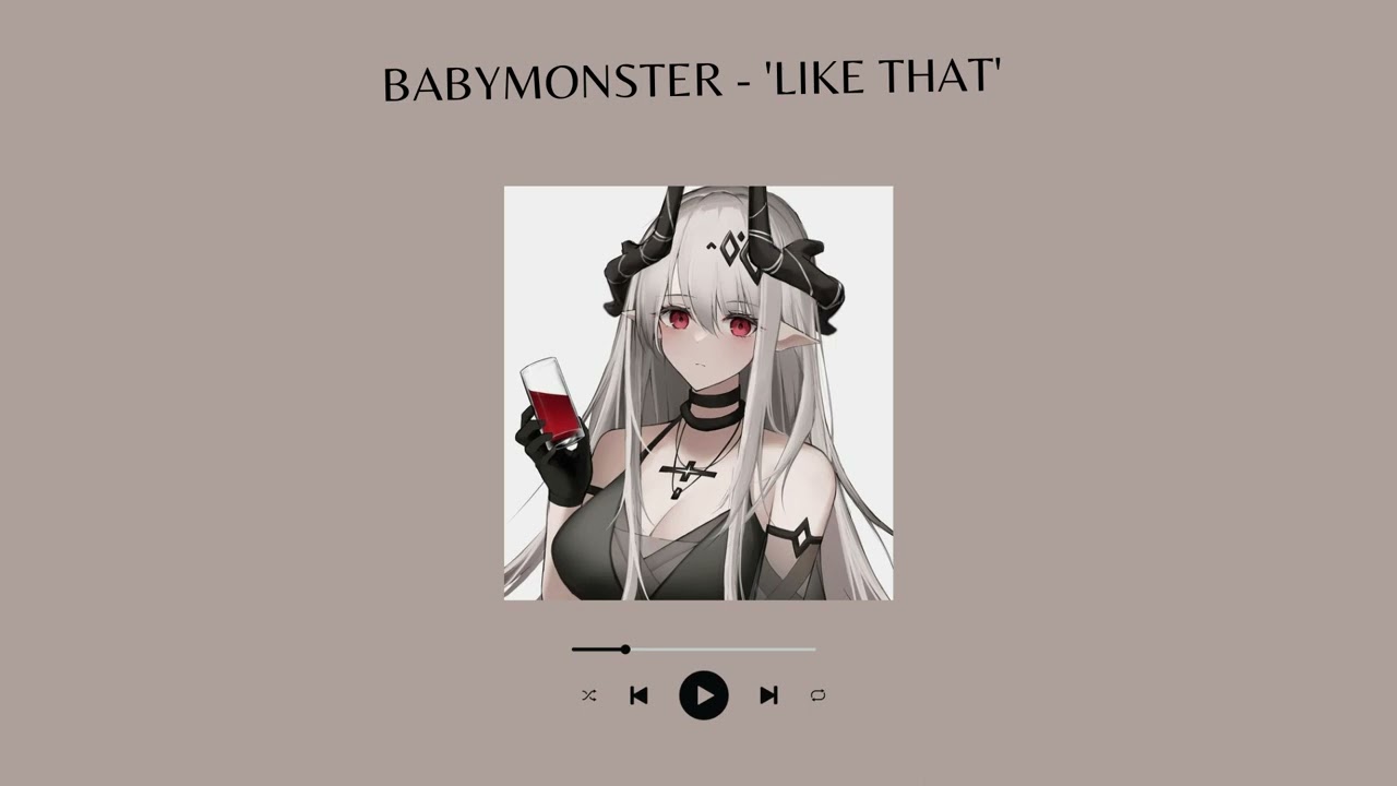 BABYMONSTER - 'LIKE THAT' (Nightcore)