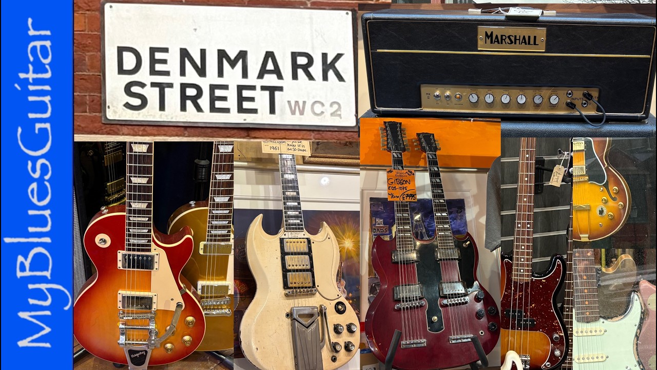 London's Famous Denmark Street : A Whistle-Stop Tour!