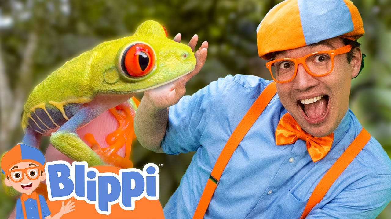 Rainforest Adventure with Blippi and Mark Vins | Brave Wilderness for Kids | Educational Videos
