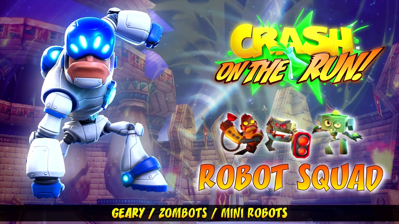 Crash Bandicoot: On The Run! OST - Robot Squad