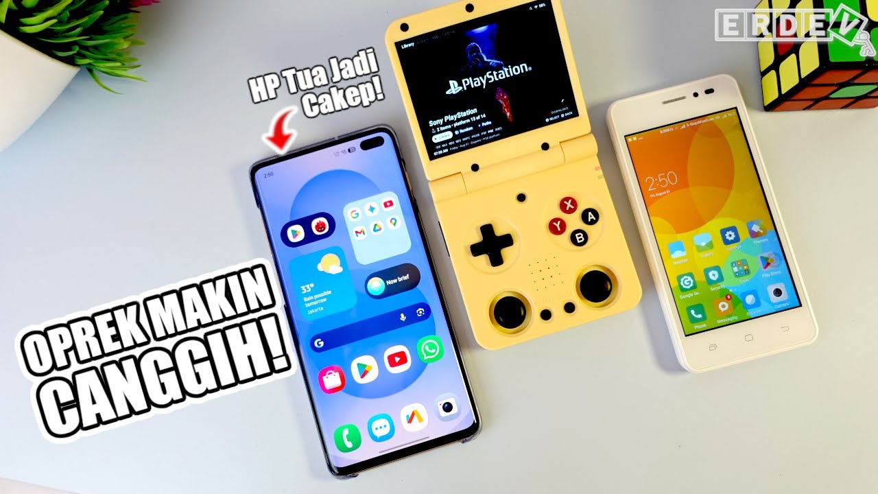 COBA BIKIN HP & GAME JADI LEBIH BARU + CANGGIH! - Oprek Samsung Galaxy S10+, Andromax A, Miyoo Flip
