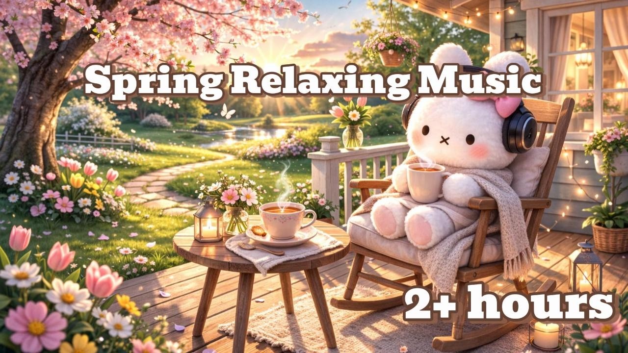 Cozy Spring Music 🌸🐰 Relaxing Ambience & Calm Vibes