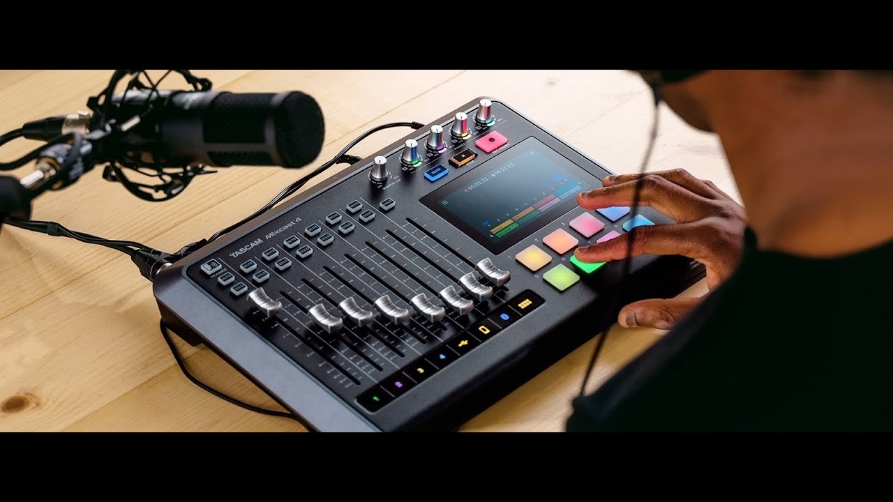 TASCAM MIXCAST 4 FIRMWARE UPDATE