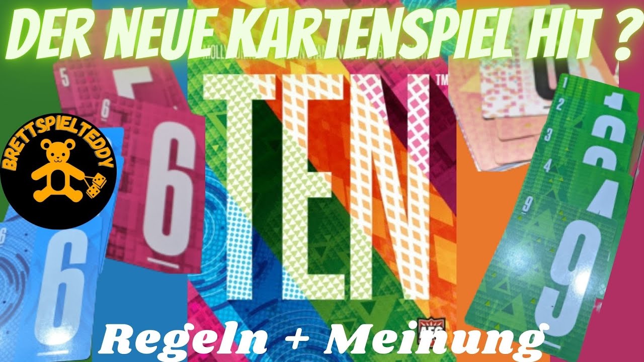 TEN – Regeln und Meinung | Brettspiel Teddy