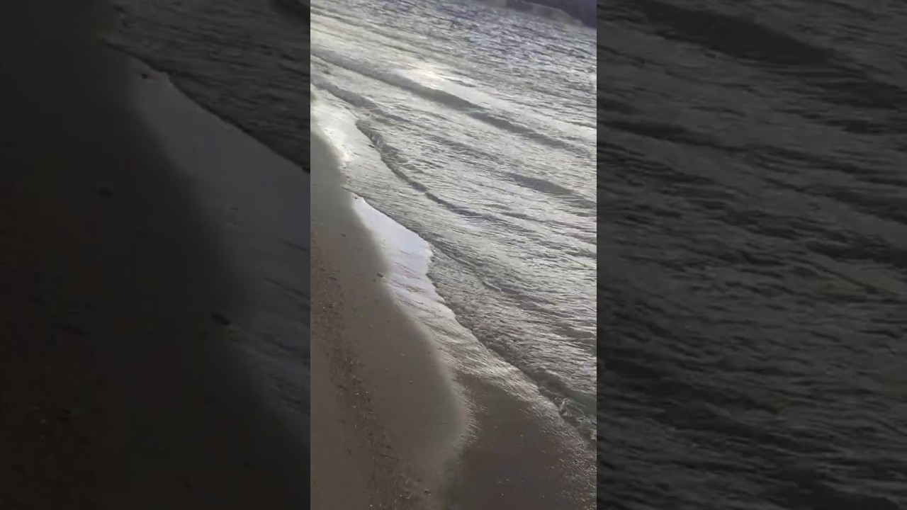 Rocky beach sand cliff