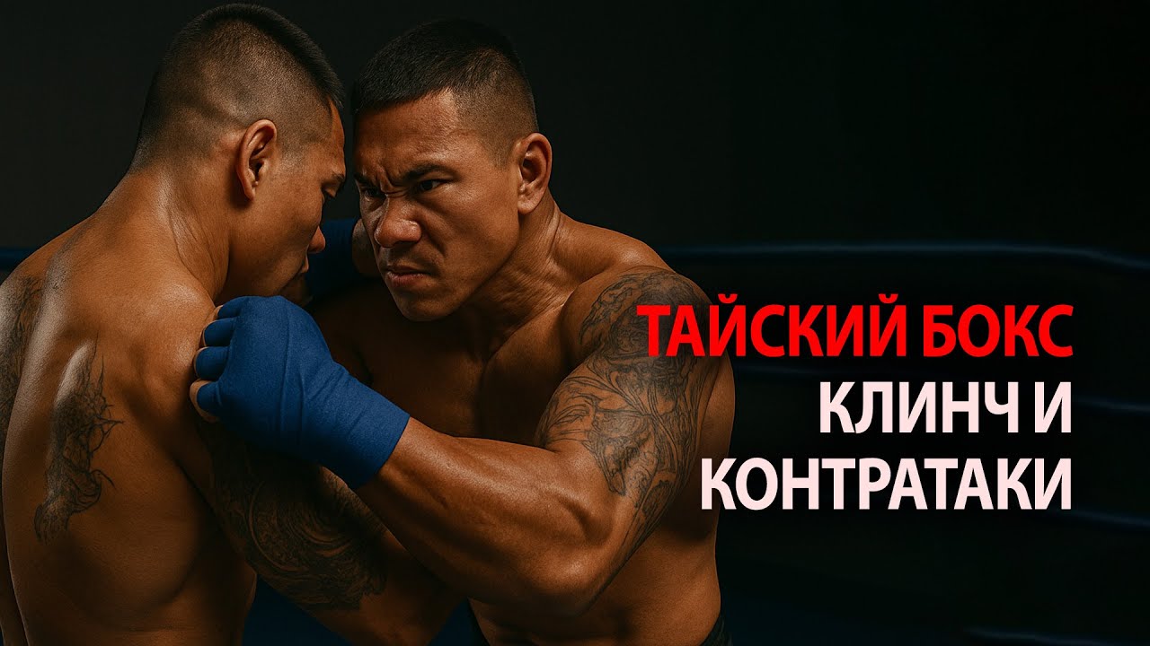 Муай тай клинч и контратаки