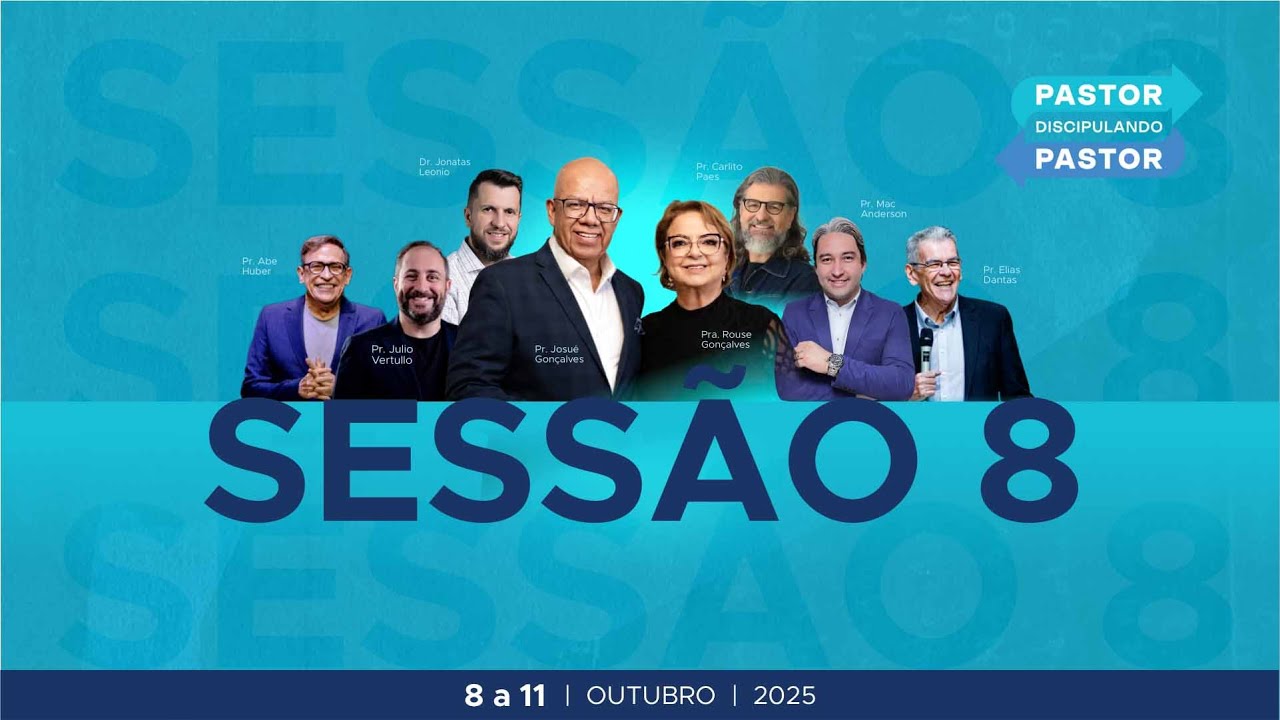 Mentoria Pastor Discipulando Pastor Sess&atilde;o 08