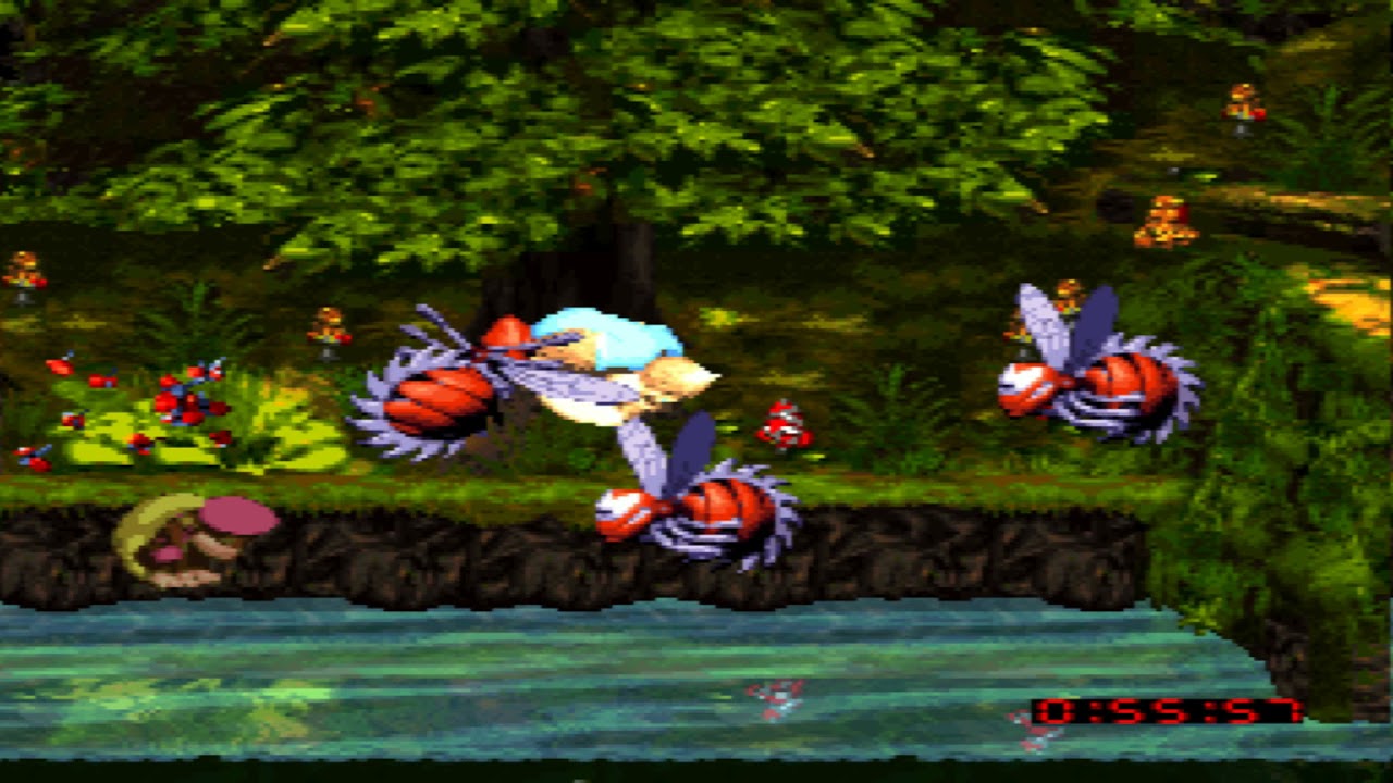 DKC 3 #2 Kremwood Forest