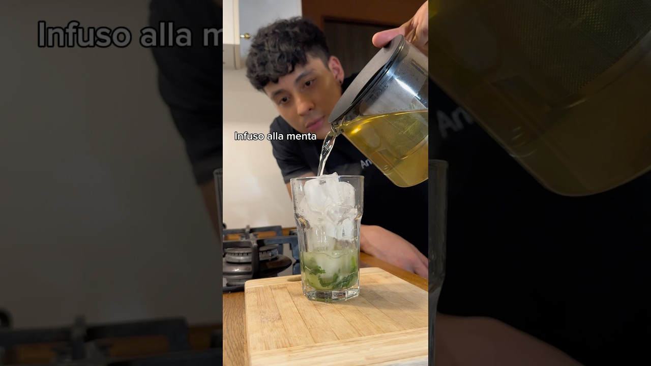 Bibita alla menta!!🍃 