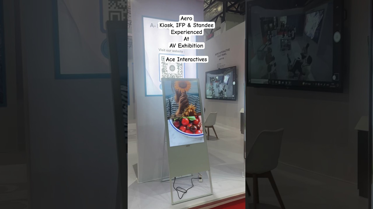 AERO IFP, STANDEE & KIOSK EXPERIENCE CENTRE AT AV EXHIBITION #aero #maxhub #samsung