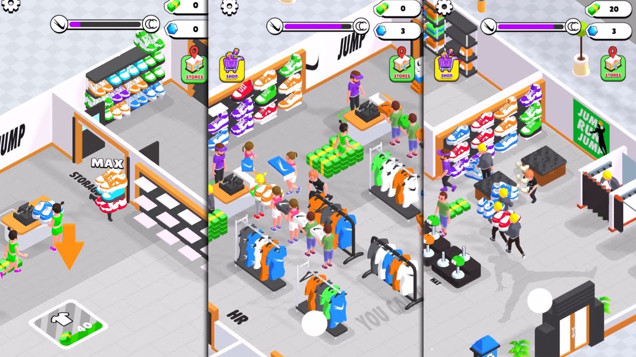 Outlet Rush Game LongPlay Walkthrough iOS Android App