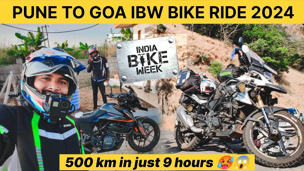 PUNE TO GOA BIKE RIDE Via Anuskura Ghat | crazy 500 km in just 9 hours 🥵😖