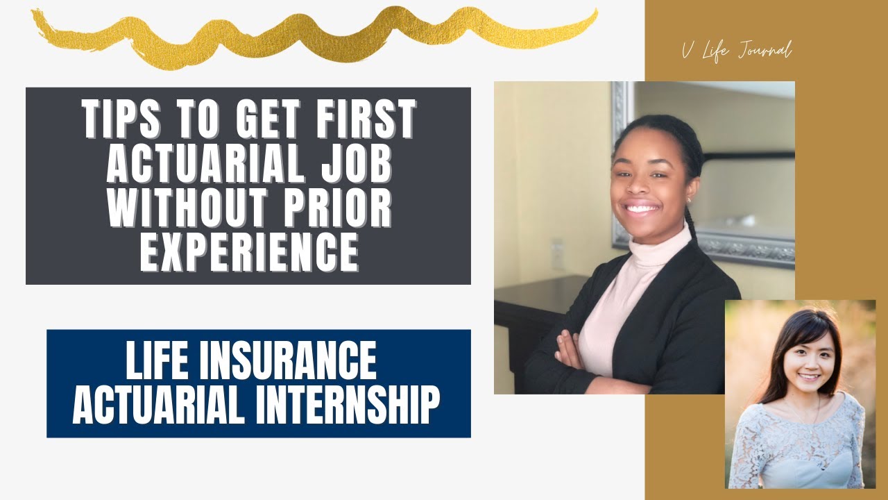 Tips to get an ACTUARIAL INTERNSHIP without exam and prior experience | Actuarial Intern Insights