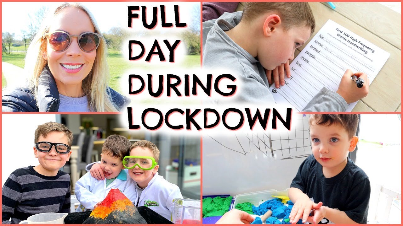 FULL DAY OF JUGGLING & HOMESCHOOLING DURING LOCKDOWN  |  DAY IN THE LIFE  |  EMILY NORRIS