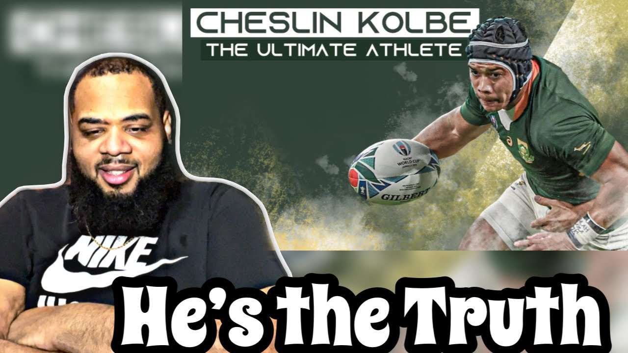 The Ultimate Athlete | Is Cheslin Kolbe The Best Rugby Player In The World? | AMERICAN REACTS