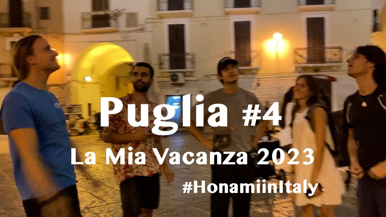 【vlog】Vacanza 2023 in Puglia #4 | Polignano | Bari Vecchia | Panzarotto | 2023年夏プーリア ポリニャーノ バーリヴェッキァ
