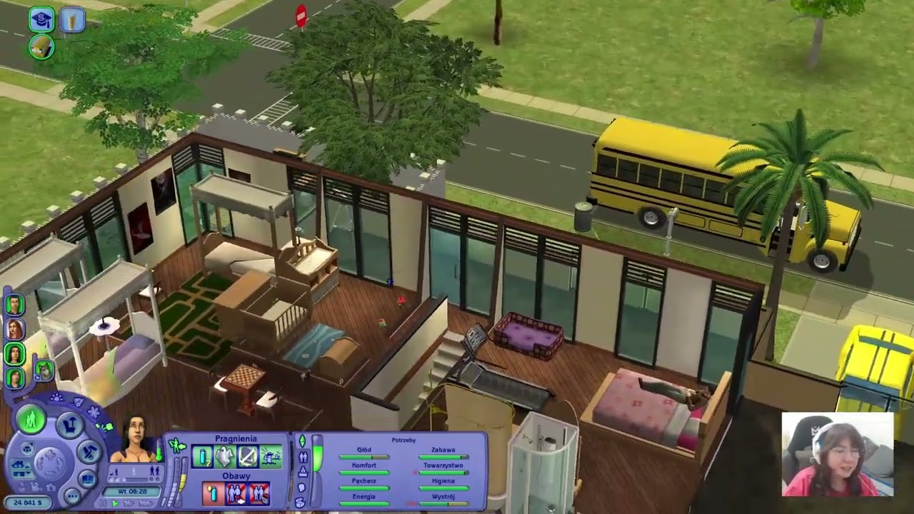 🚓 Malina wymyka się z domu |😈 Czy będzie romans z Balbiną? | The Sims 2 | Odc. 21