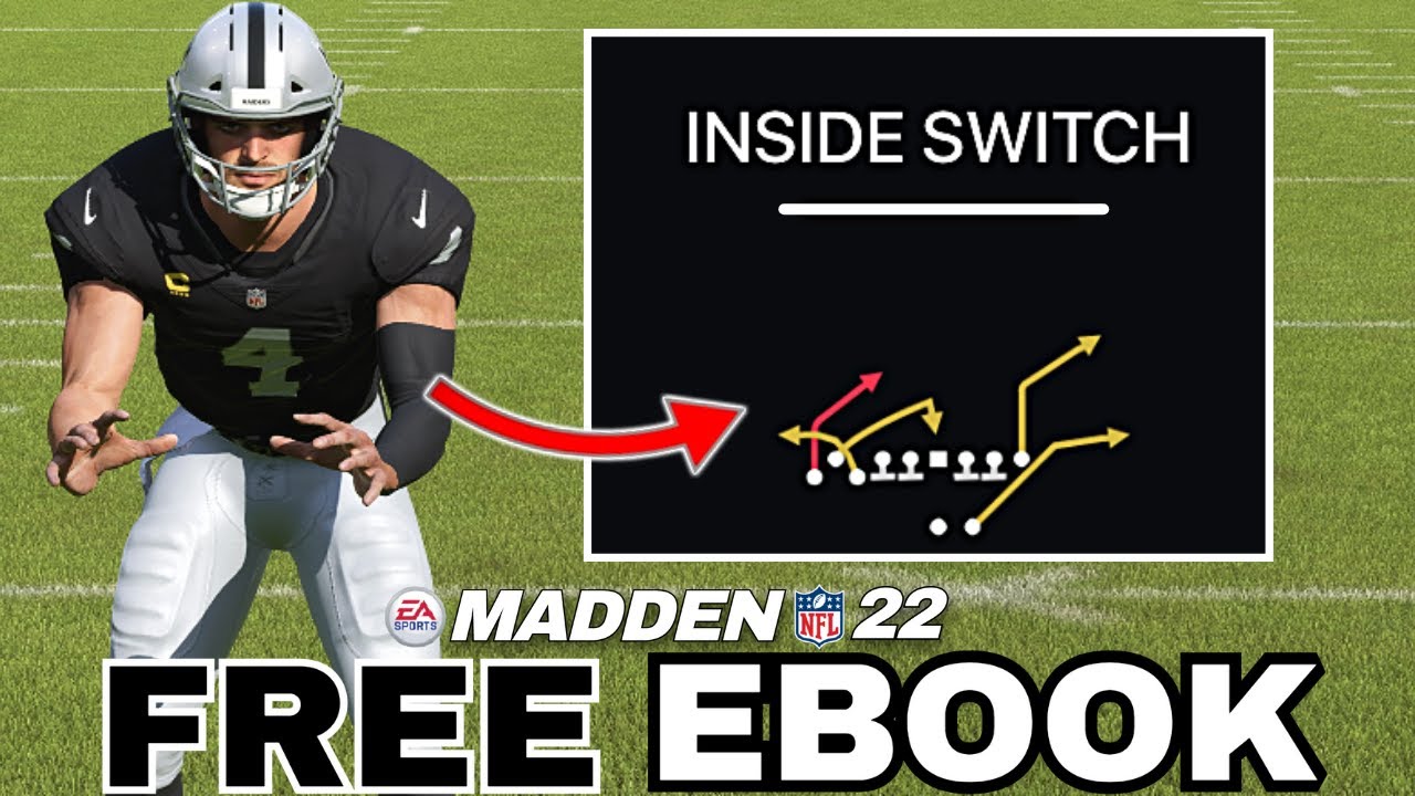 FREE Raiders Madden 22 Ebook | Money Play Series | Madden 22 Playbook Tutorial