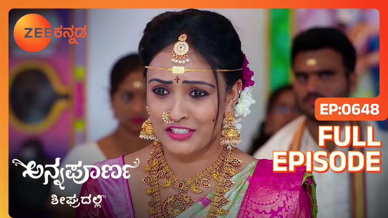 Alekhya ಒಂದು ಪವಾಡದಿಂದ ಪ್ರಭಾವಿತಳಾಗಿದ್ದಾಳೆ | Annapoorna | Full Ep. 648 | ZEE Kannada