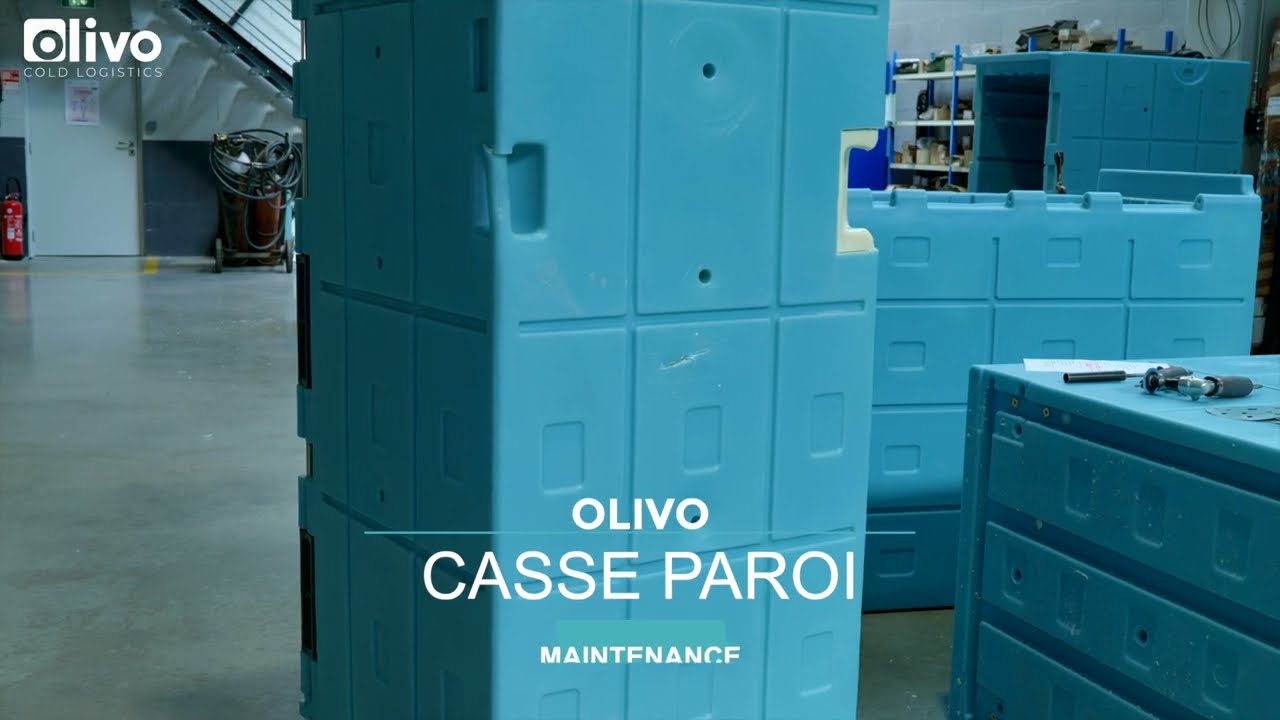 Olivo - Comment réparer mon conteneur isotherme ?