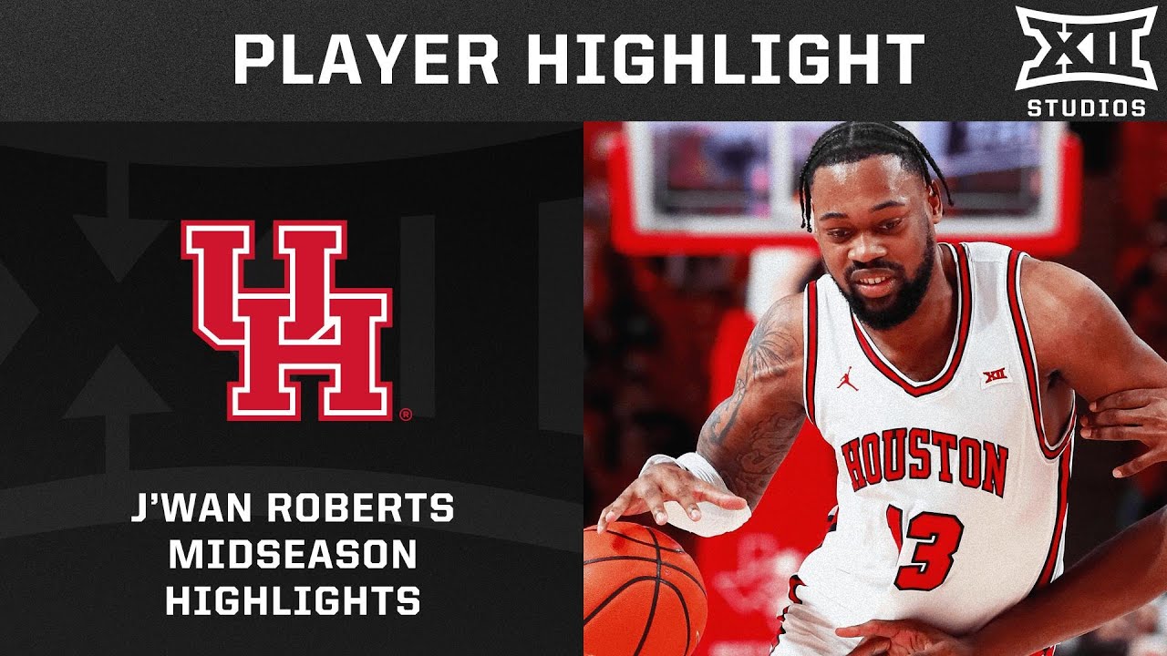 J'Wan Roberts Midseason Highlights | 2024-25 Big 12 Men's Basketball