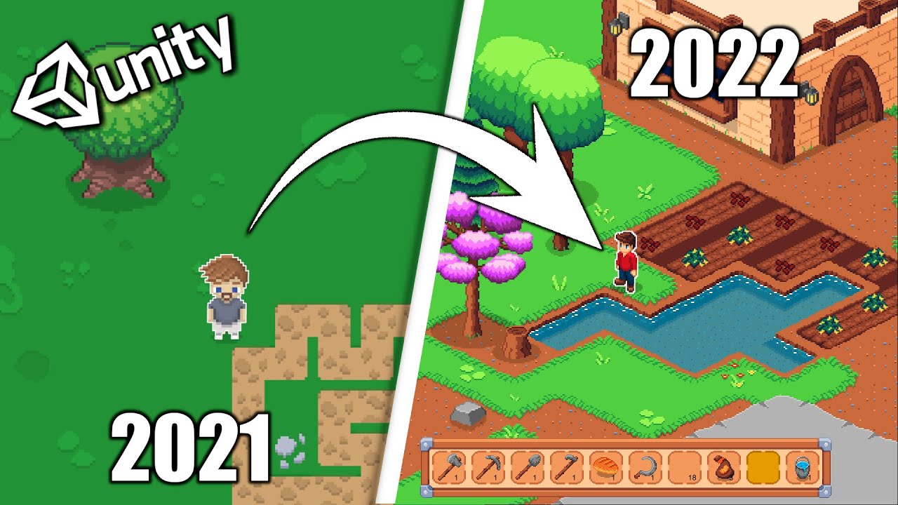 1 YEAR of UNITY Game Development in 12 Minutes!