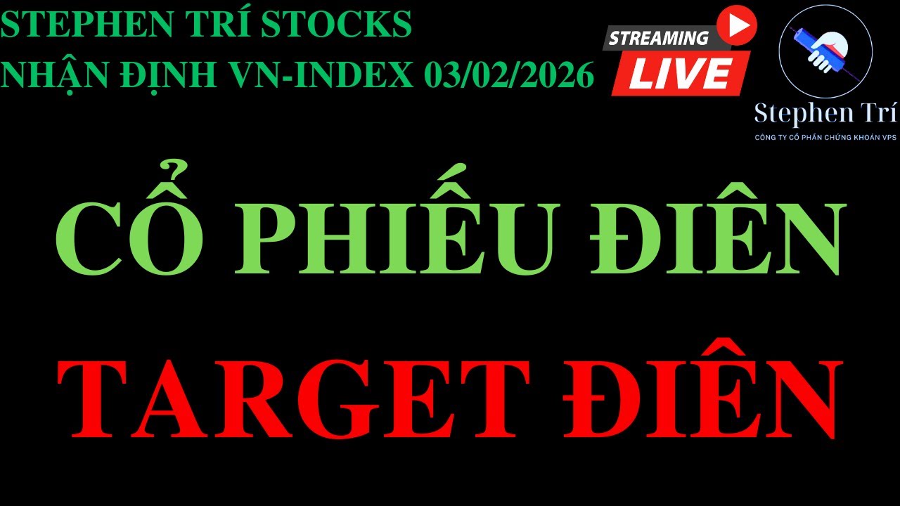🔴VN-INDEX 03/02/2026: Cổ phiếu điên - Target điên - Sóng này thắng đậm