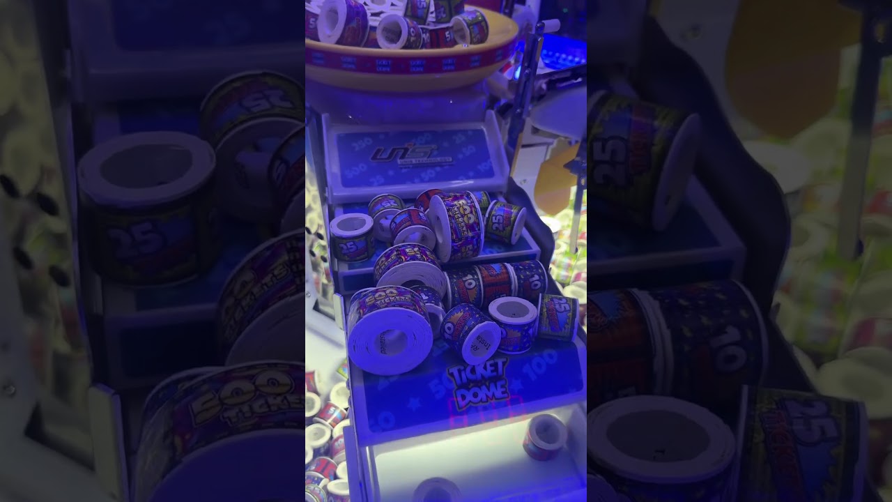Berhasil nyerok 3 500 ticket di mesin ticket dome funworld 