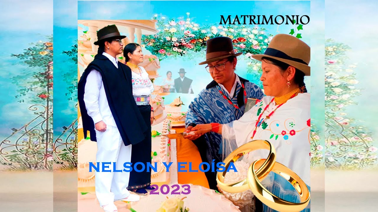 MATRIMONIO OTAVALO COMUNIDAD DE CARABUELA 2023- NELSON PILLALUISA Y ELOÍSA PINSAG