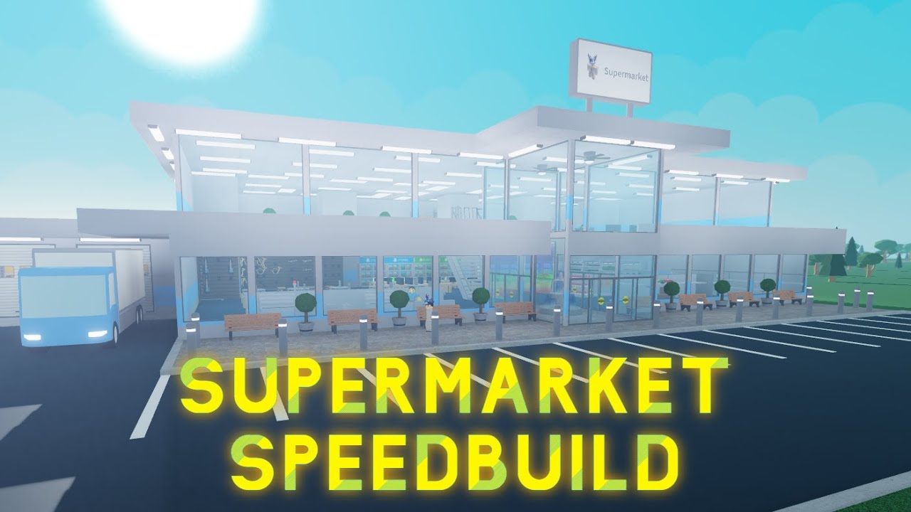 Retail Tycoon 2 Supermarket Speedbuild (#3) | 550k+ | (ROBLOX)