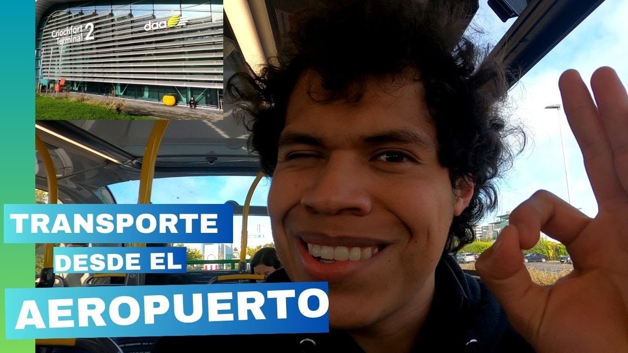 ¿COMO llegar del AEROPUERTO de DUBLIN al CENTRO? ✈️🚎 Aquí te lo explico | MANUEL ARELLANO