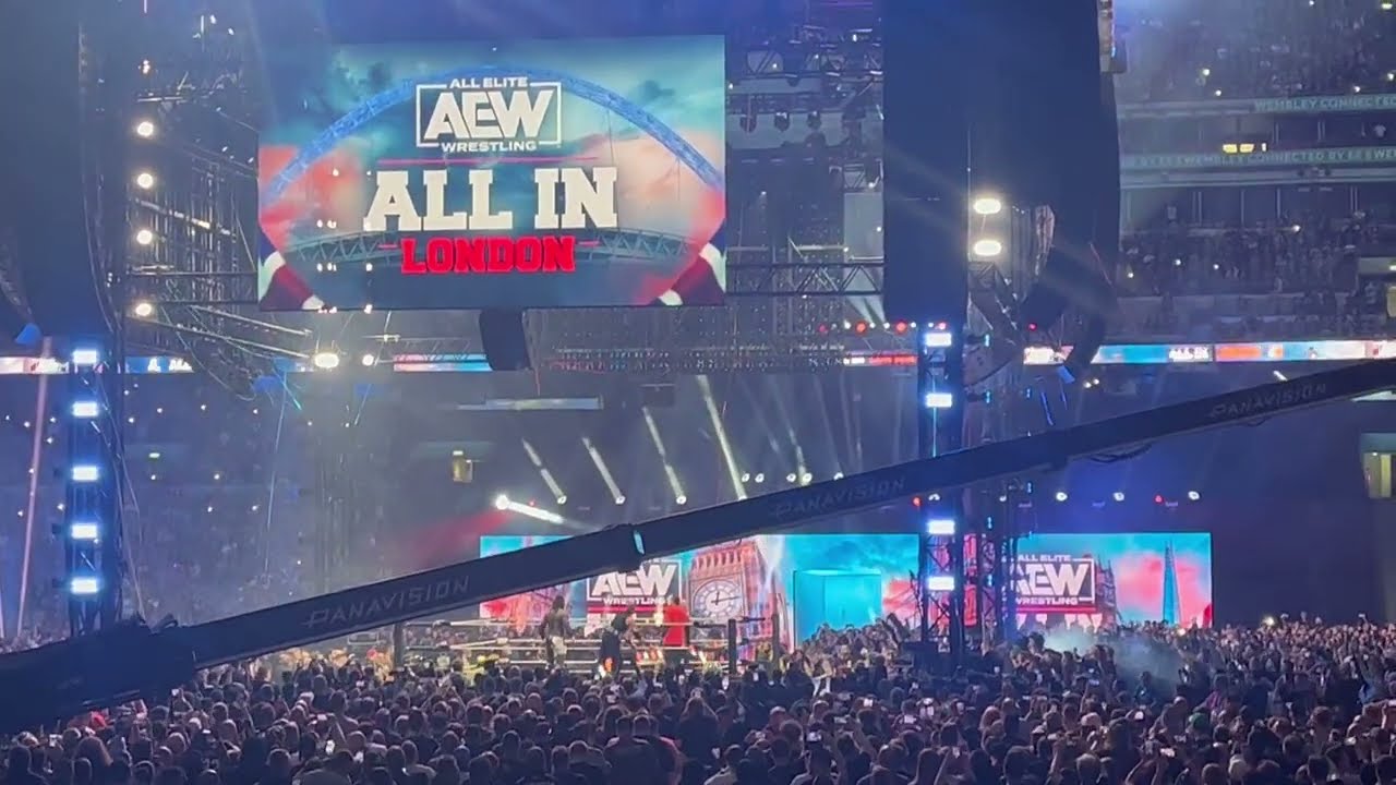 AEW ALL IN WEMBLEY VLOG