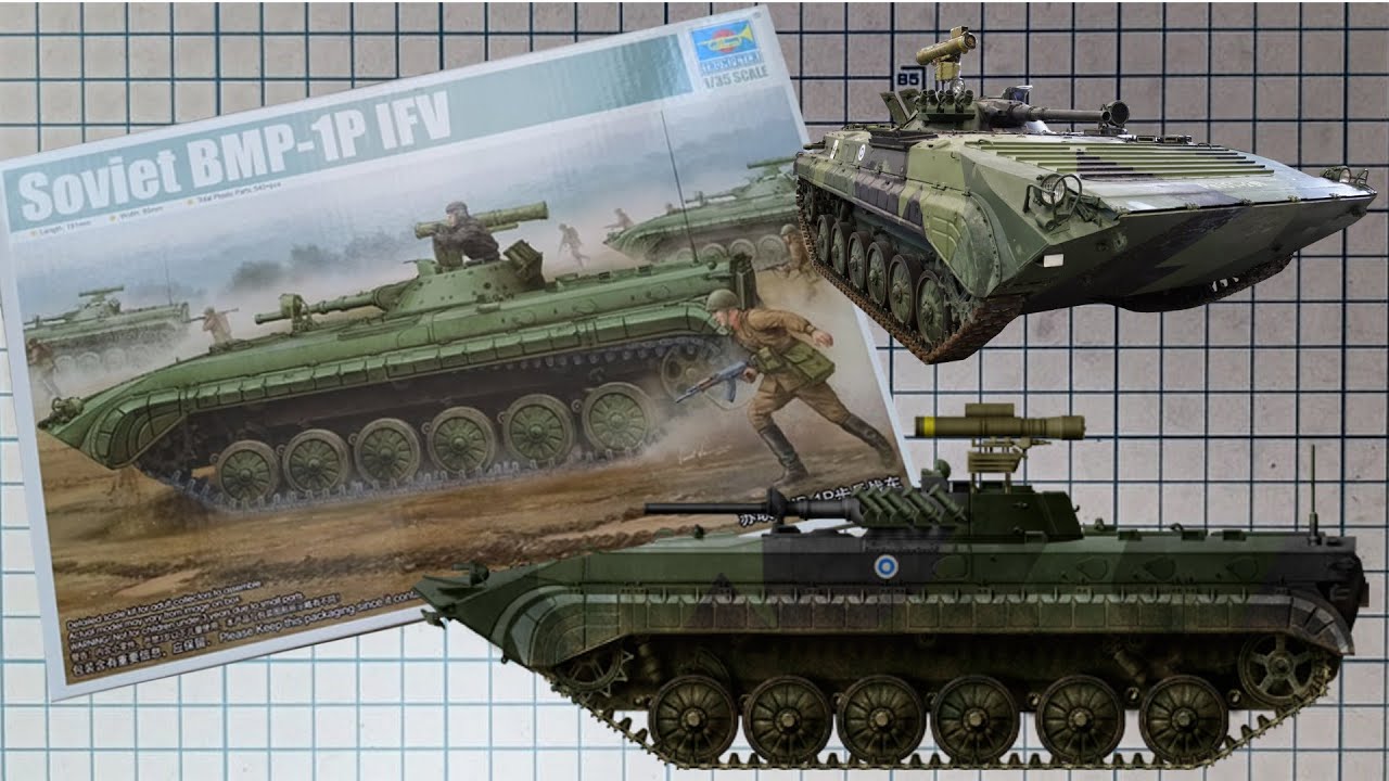LOOKNIJMY NA... Soviet BMP-1P IFV TRUMPETER (05556) 1:35