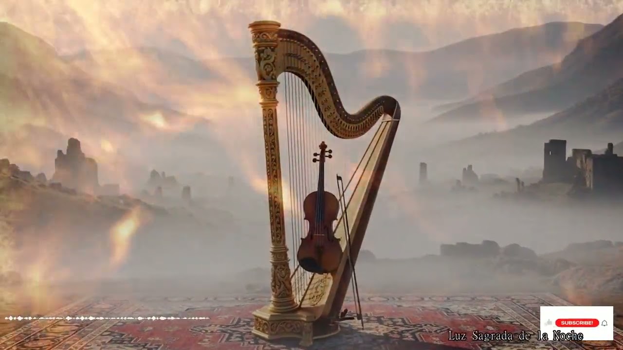 Armonías Sagradas Arpa Y Violín Para La Oración Y La Sanidad Del Alma Interior