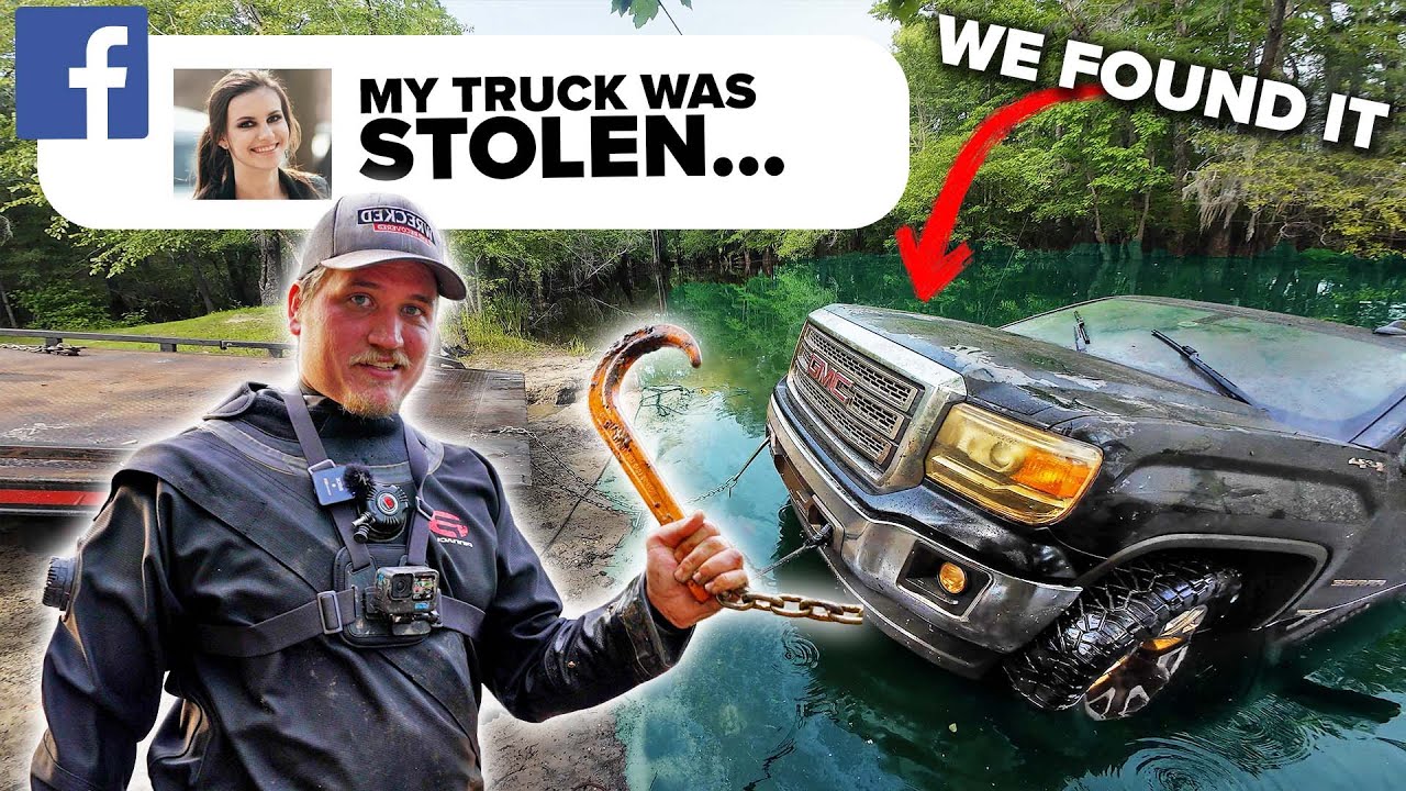 She Lost Her GMC Truck to Thieves… We Pulled It Out of a Swamp! (Tow Recovery)