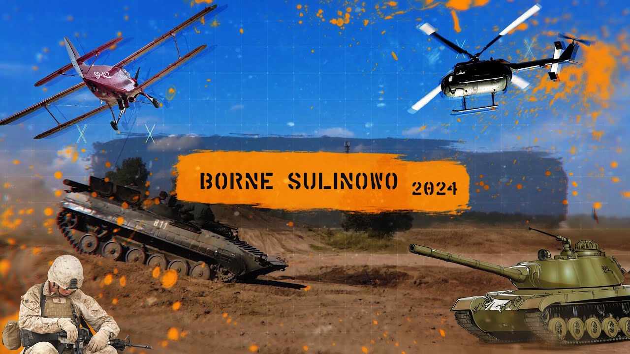 Zlot Pojazdów Militarnych 🚙 - BORNE SULINOWO - 17.08.2024