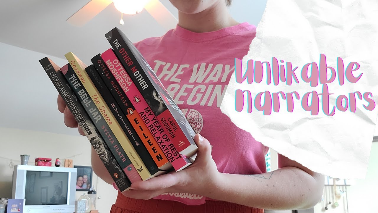 sad girl book recommendations | unreliable / unlikable narrator books
